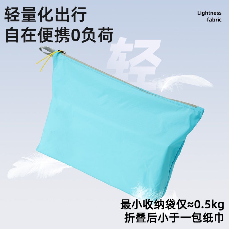 Travel Outdoor Waterproof Storage Bag Ultra-Light Portable Storage Bag Toiletry Bag Miscellaneous Pen Document Bag Outdoor Packaging - Image 4